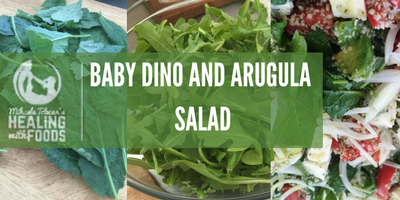 Baby Dino Kale and Arugula Salad